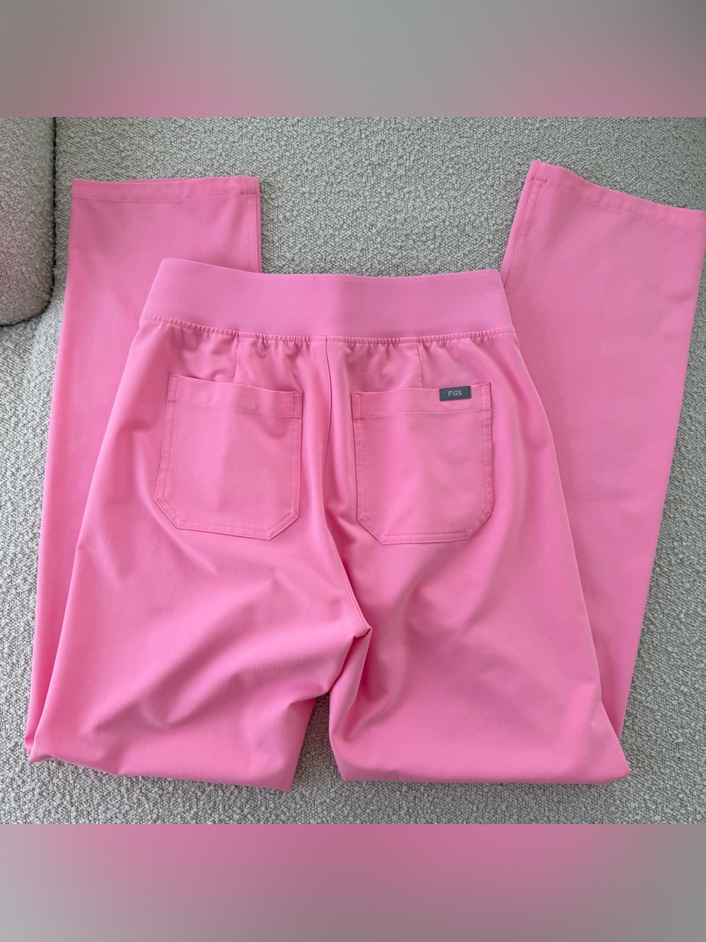 Figs Livingston Sunrise Pink Small Tall - Picture 2 of 4